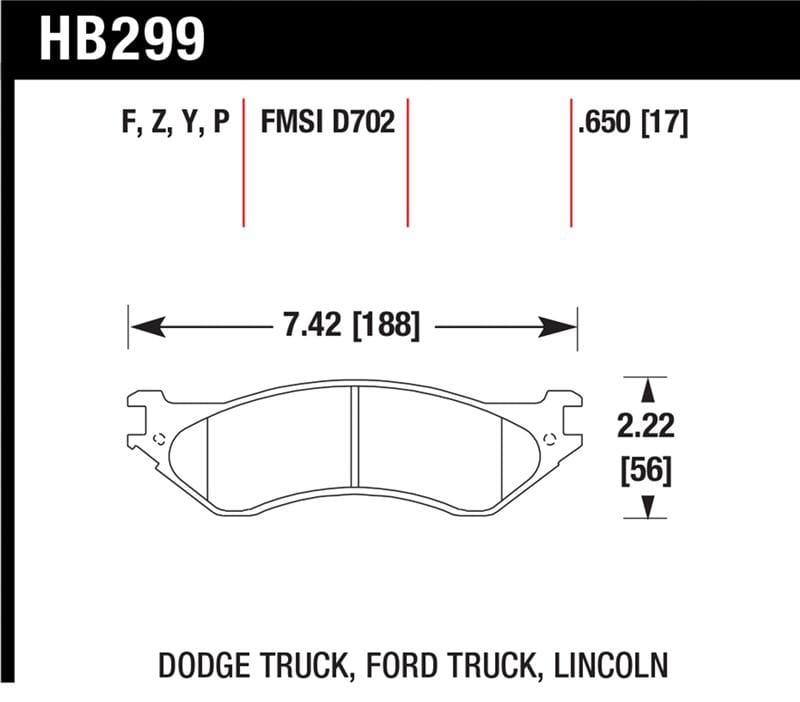 Hawk Performance — HPS Disc Brake Pad