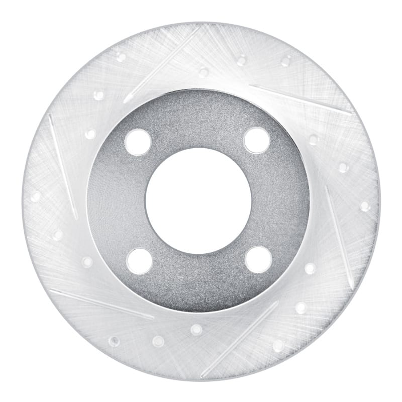R1 Concepts — R1 89-91 Audi 100 Rear Left Drilled & Slotted Silver Brake Rotor
R1 Brake Rotor Drill