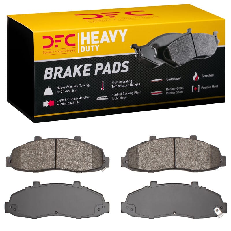 DFC — DFC 97-04 Ford F-150 4WD Front Heavy Duty Pads - Semi Metallic
DFC Brake Pad Set