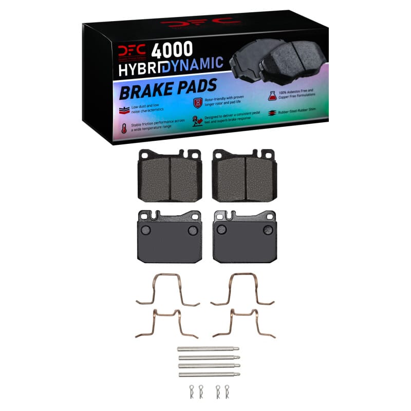 DFC — DFC 79-85 Mercedes-Benz 300SD Front 4000 HybriDynamic Brake Pads and Hardware Kit
DFC Brake Pad Set