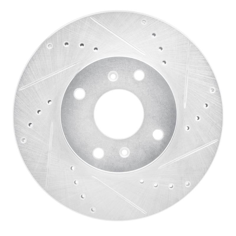 R1 Concepts — R1 98-99 Acura CL Front Right Drilled & Slotted Silver Brake Rotor
R1 Brake Rotor Drill