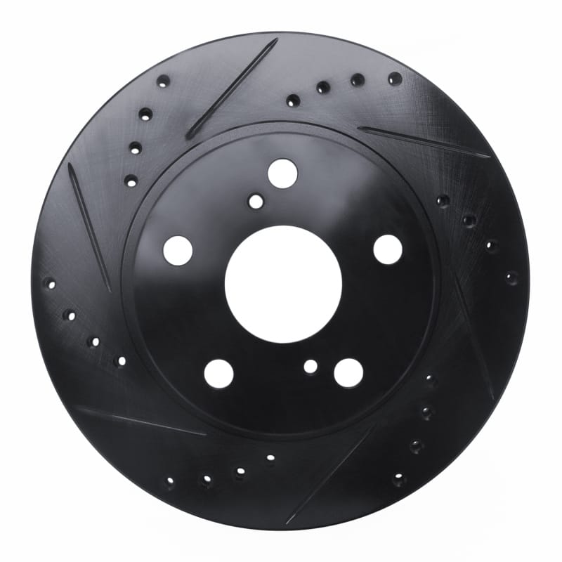 R1 Concepts — R1 89-92 Toyota Cressida Front Left Drilled & Slotted Black Brake Rotor
R1 Brake Rotor Drill