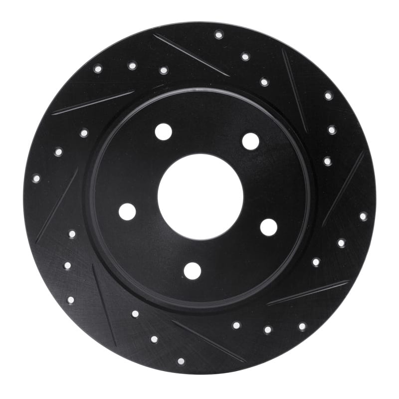 R1 Concepts — R1 08-16 Chrysler Town & Country Rear Right Drilled & Slotted Black Brake Rotor
R1 Brake Rotor Drill