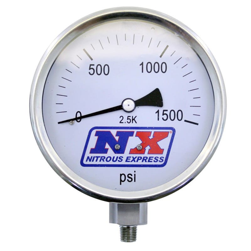 Nitrous Express — Nitrous Express Nitrous Pressure Gauge 4in-High Accuracy
N2OPresrGg
Gauge