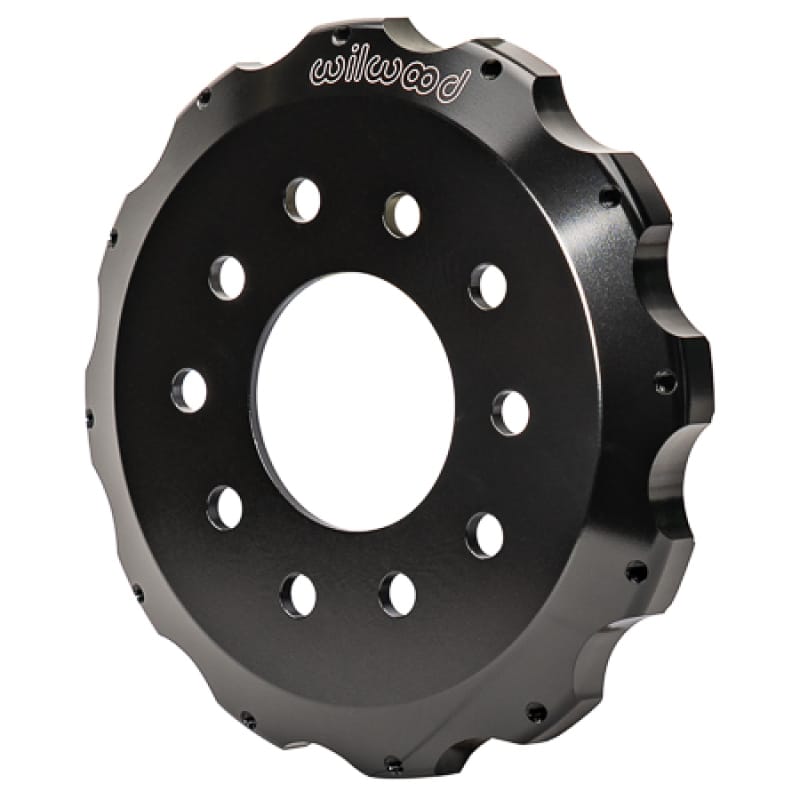 Wilwood — Wilwood Big Brake Hats .810in Offset 5 x 4.75 - 12 on 8.75in - Black