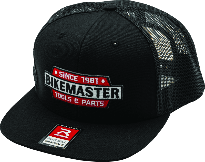 BikeMaster — BikeMaster Patch Flat Bill Cap