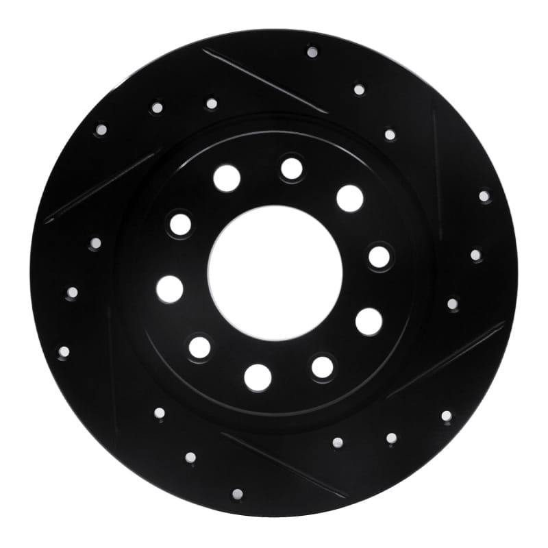 R1 Concepts — R1 13-16 Dodge Dart Rear Right Drilled & Slotted Black Brake Rotor
R1 Brake Rotor Drill
