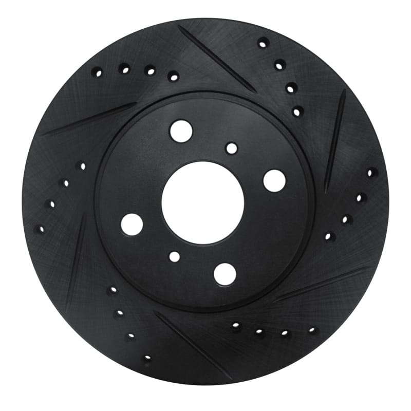 R1 Concepts — R1 00-05 Toyota MR2 Spyder Front Right Drilled & Slotted Black Brake Rotor
R1 Brake Rotor Drill