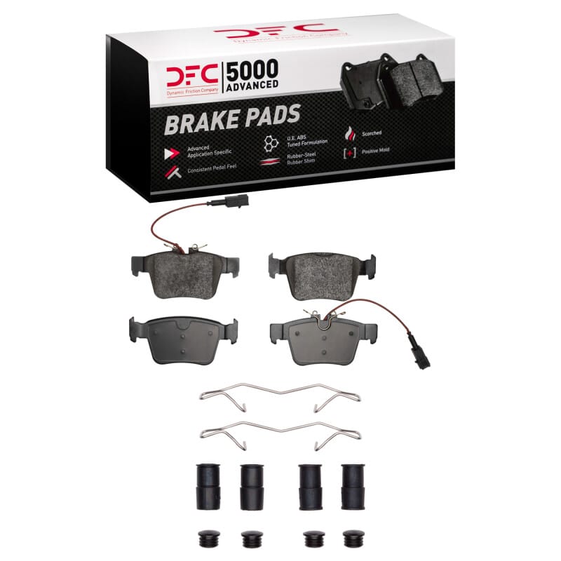 DFC — DFC 17-25 Alfa Romeo Giula Rear 5000 Advanced Ceramic Brake Pads and Hardware Kit
DFC Brake Pad Set