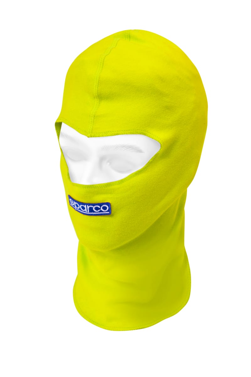 SPARCO — Sparco Head Hood 100 Percent Cotton Yellow Fluo