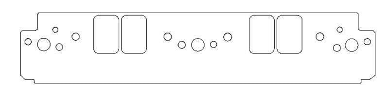 Cometic Gasket — Chrysler W8 Head V8 Intake Manifold Gasket Set