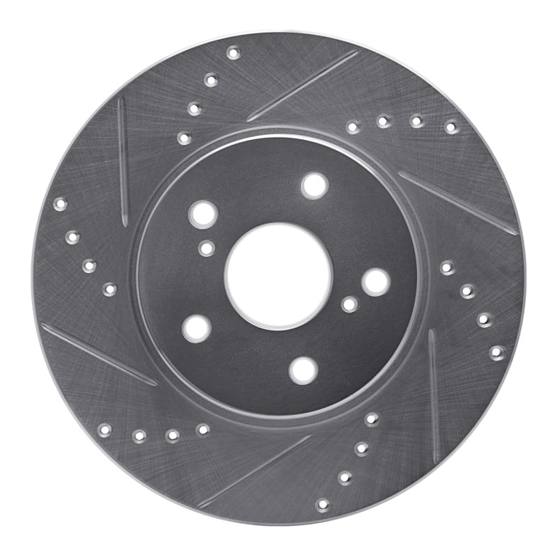R1 Concepts — R1 02-15 Lexus IS250 Front Left Drilled & Slotted Silver Brake Rotor
R1 Brake Rotor Drill