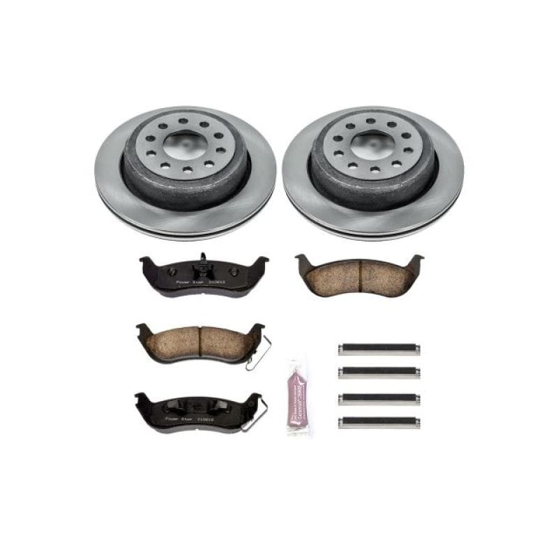 PowerStop — Power Stop 03-11 Lincoln Town Car Rear Autospecialty Brake Kit