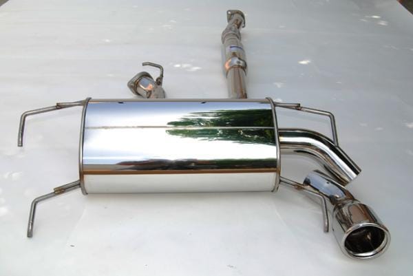 Invidia — Invidia 08+ WRX Hatch Q300 Single Rolled SS Cat-back Exhaust