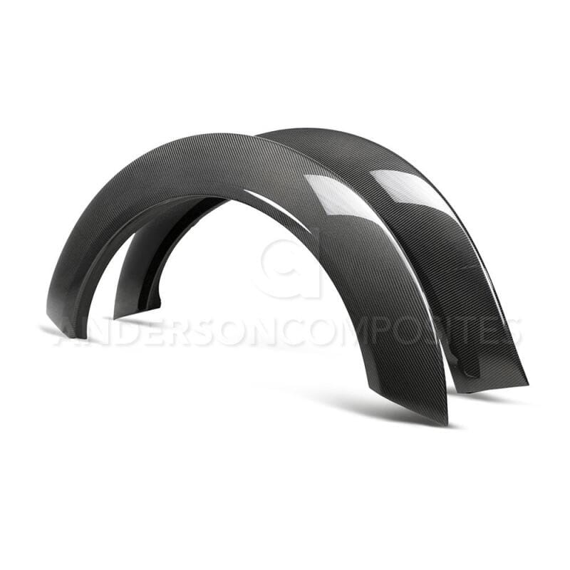 Anderson Composites — Anderson Composites 2018 Dodge Demon Wide Body Fender Flares (Rear)