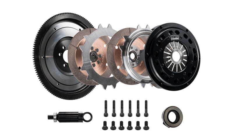 DKM Clutch — DKM Clutch 00-06 BMW M3 215mm Ceramic Twin Disc MRX Clutch Kit w/Flywheel (850 ft/lbs Torque)
Clutch Kit