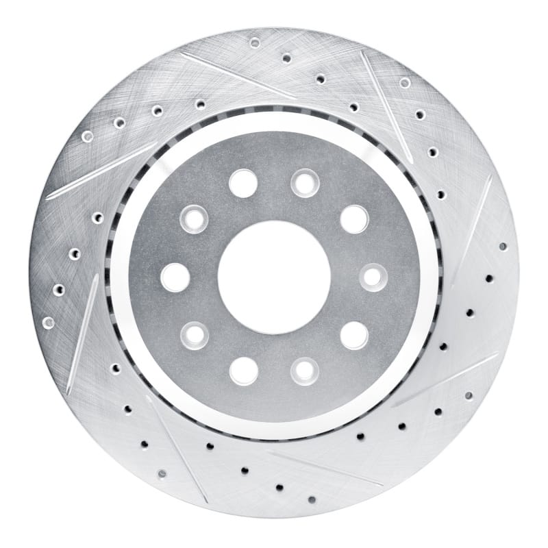 R1 Concepts — R1 20-25 Jeep Gladiator Rear Right Drilled & Slotted Silver Brake Rotor
R1 Brake Rotor Drill
