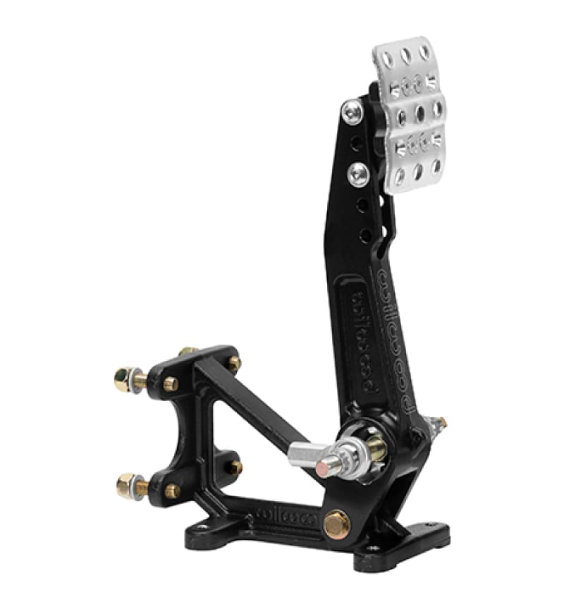 Wilwood — Wilwood Adjustable-Trubar Ratio Pedal - Dual MC - Floor Mount - 5.25:1-6:1