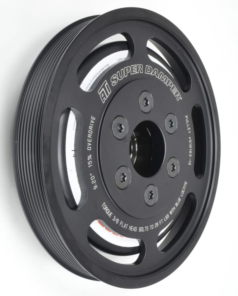 ATI — ATI Damper - 7.48in - Alum LW - 6 Grv - 2014+ Corvette LT1/LT4 - Dry Sump - 6 Bolt (Excl SC Pulley)