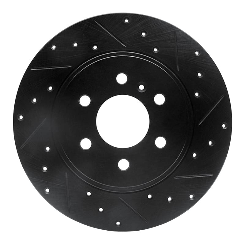 R1 Concepts — R1 06-09 Buick Terraza Rear Right Drilled & Slotted Black Brake Rotor
R1 Brake Rotor Drill