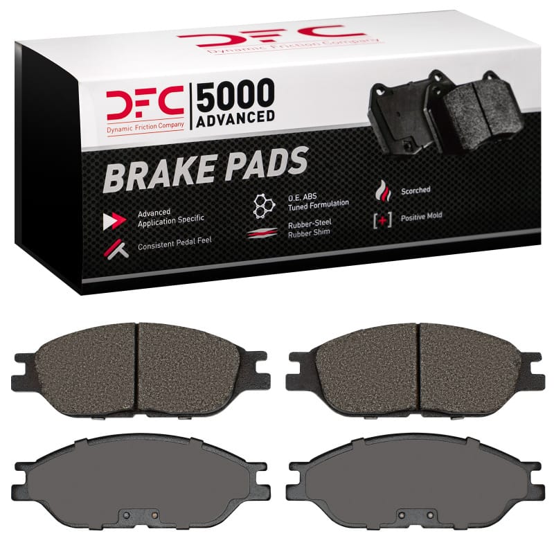 DFC — DFC 99-03 Ford Windstar Front 5000 Advanced Semi Metallic Brake Pads
DFC Brake Pad Set