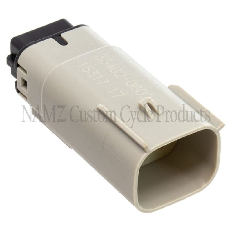 NAMZ — NAMZ 07-23 XL/FX Left Handlebar Ctrl Molex MX-150 8-Position Male Connector - Gray (HD 72447-07GY)