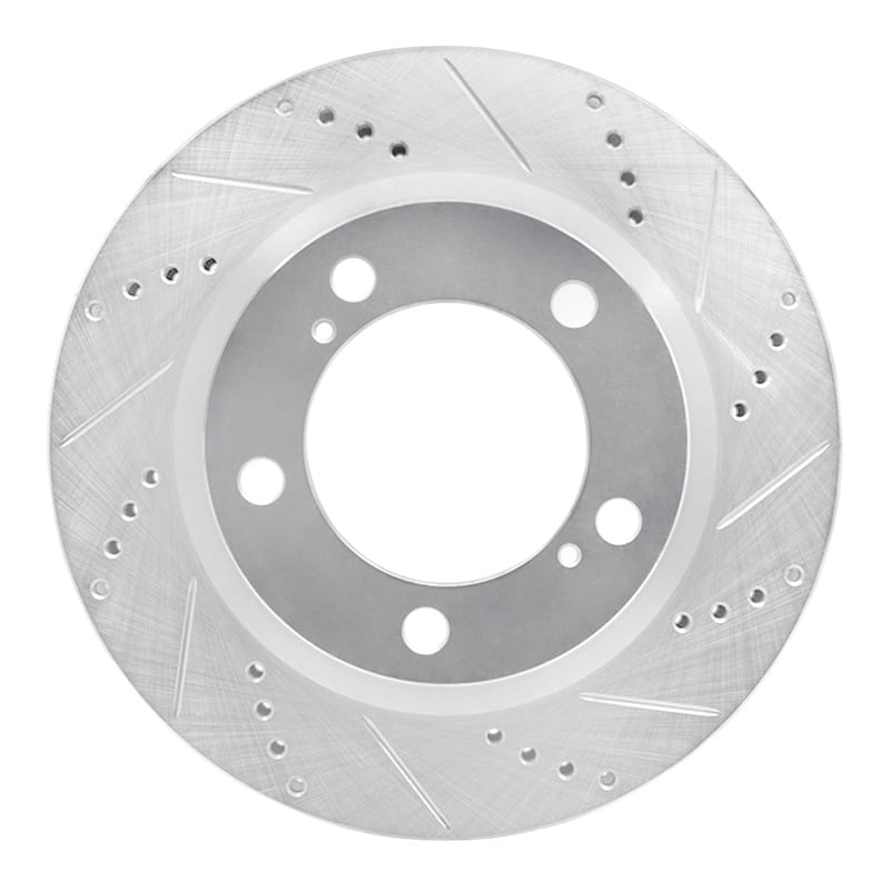 R1 Concepts — R1 08-21 Lexus LX570 Front Right Drilled & Slotted Silver Brake Rotor
R1 Brake Rotor Drill