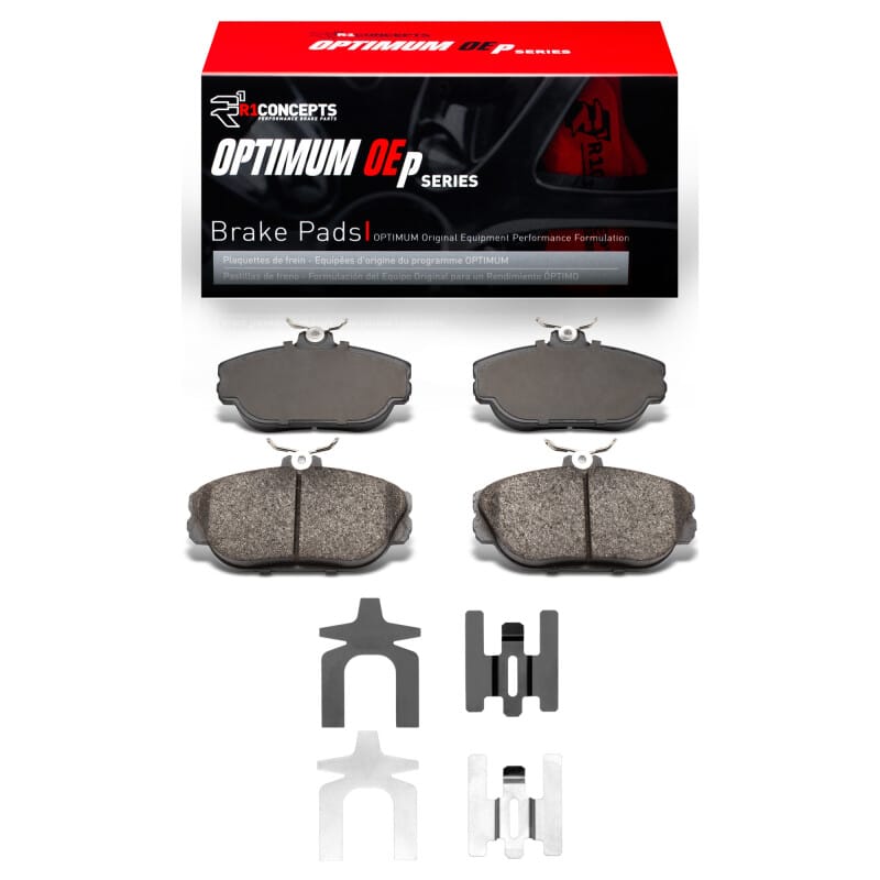 R1 Concepts — R1 93-98 Ford Taurus SHO Front Optimum OE Pads & Hardware Kit
R1 Optimum Oe Pads a