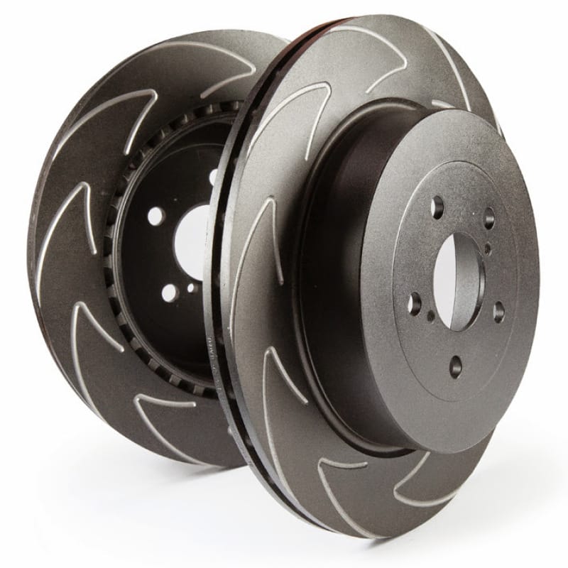 EBC — EBC 14-17 Mazda 3 2.0L BSD Rear Rotors
BSD V Slotted Rotors