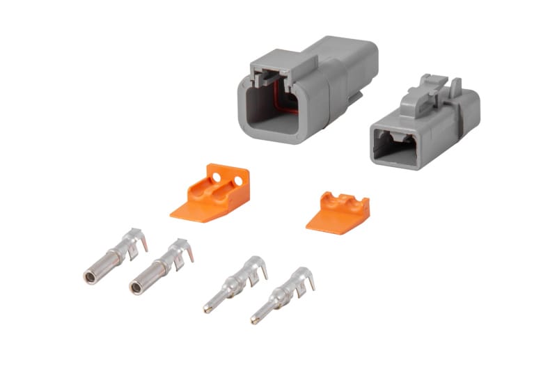 Diode Dynamics — Diode Dynamics Deutsch Connector Kit 2-Pin 12-14 Gauge
