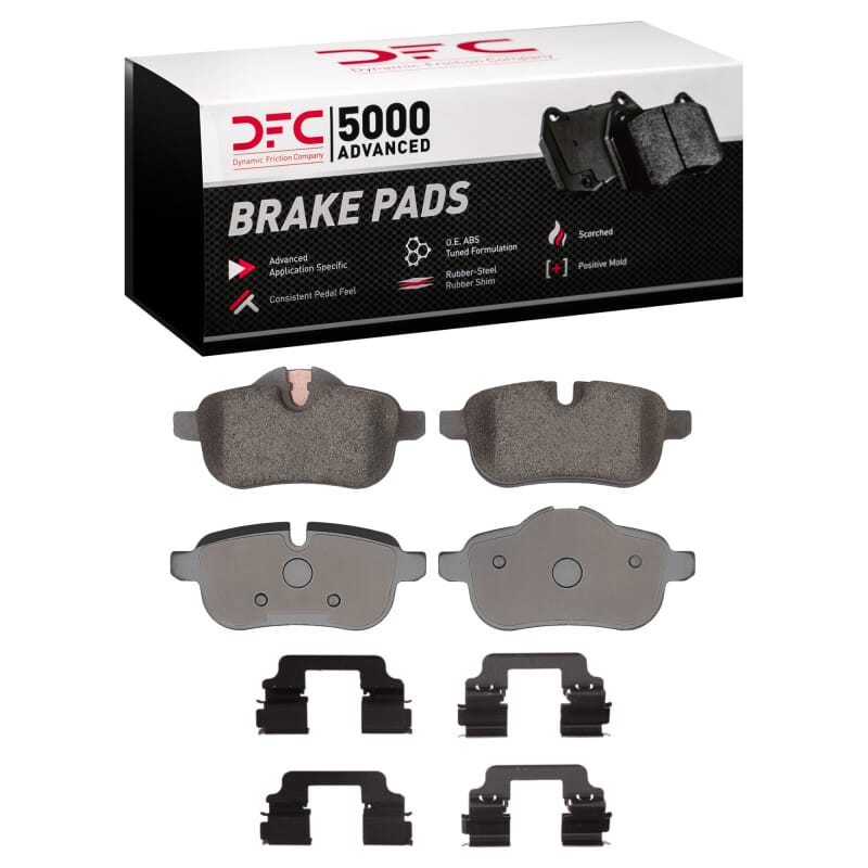 DFC — DFC 09-10 BMW Z4 Rear 5000 Advanced Low Metallic Brake Pads and Hardware Kit
DFC Brake Pad Set