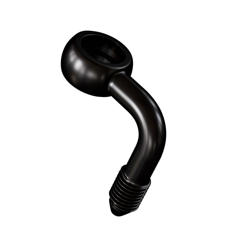 Goodridge — Goodridge 90 Deg Banjo Adaptor for 3/8 or M10 Bolt