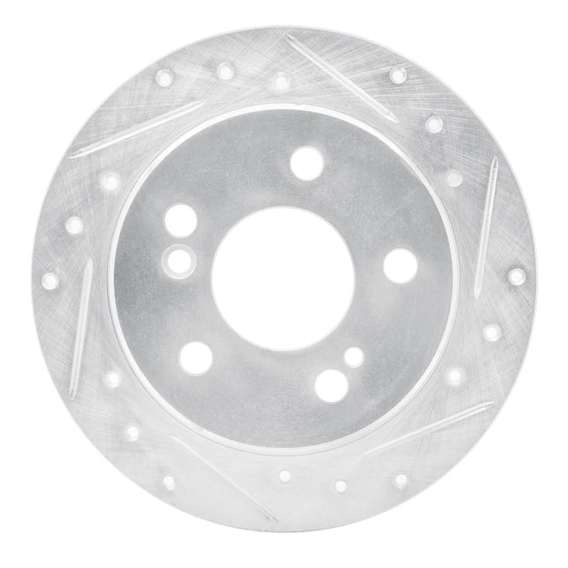 R1 Concepts — R1 83-95 Mercedes-Benz 300CE Rear Right Drilled & Slotted Silver Brake Rotor
R1 Brake Rotor Drill