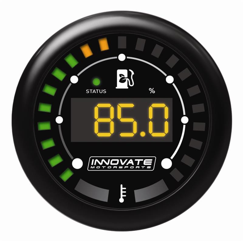 Innovate Motorsports — MTX-D: Ethanol Content % & Fuel Temp Gauge Kit (Ethanol Sensor NOT included)