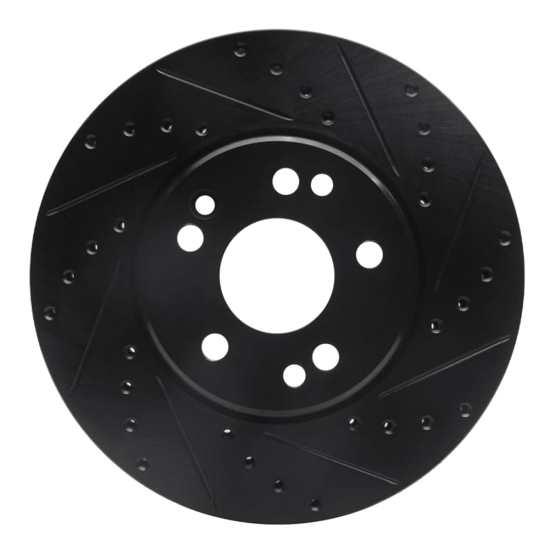 R1 Concepts — R1 90-98 Mercedes-Benz 300SL Front Right Drilled & Slotted Black Brake Rotor
R1 Brake Rotor Drill