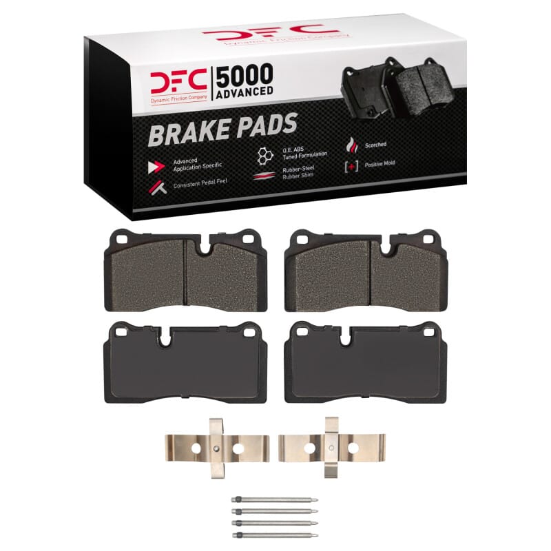 DFC — DFC 08-21 Audi R8 Rear 5000 Advanced Low Metallic Brake Pads and Hardware Kit
DFC Brake Pad Set