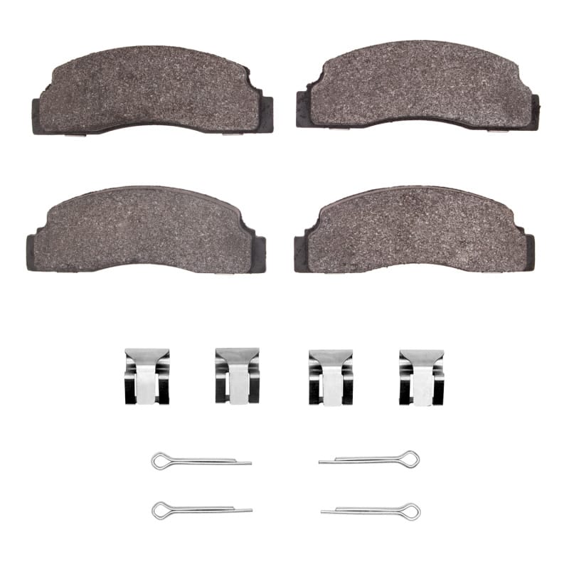 DFC — DFC 78-80 Ford Fiesta (USA/Canada) Front 5000 Advanced Semi Metallic Brake Pads and Hardware Kit
DFC Brake Pad Set