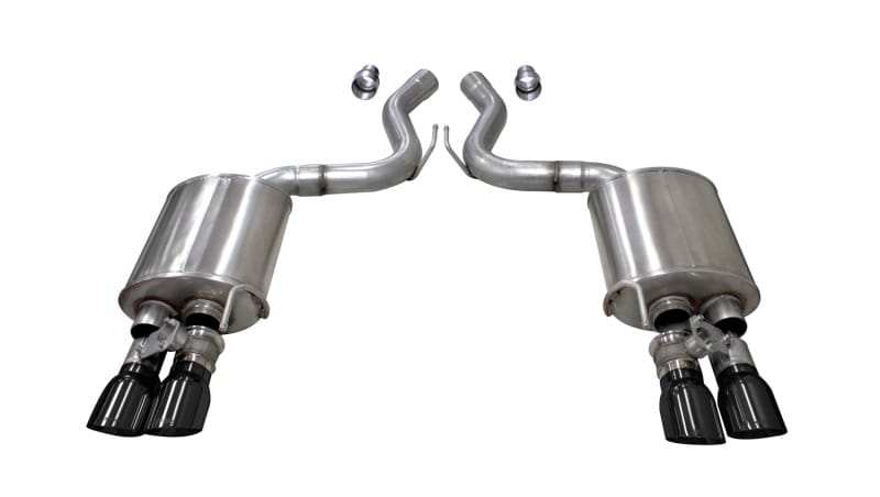 CORSA Performance — Corsa 2018-2023 Ford Mustang GT Fastback 5.0L 3in Sport Axle-Back Exhaust w/ 4in Black Tips
Exhaust