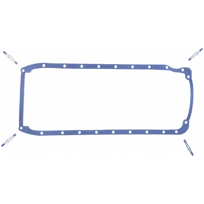 Fel-Pro — Fel-Pro Oil Pan SnapUps Included Engine Oil Pan Gasket Set PermaDryPlus rigid carrier