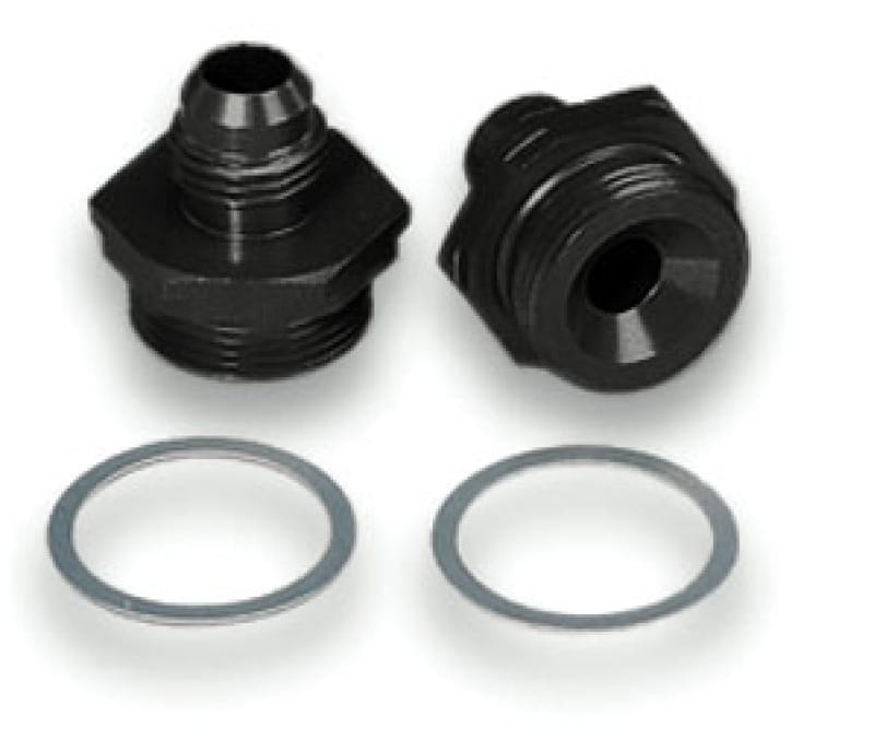 Moroso — Moroso Fuel Inlet Fitting -6An Fuel Line - 2 Pack
