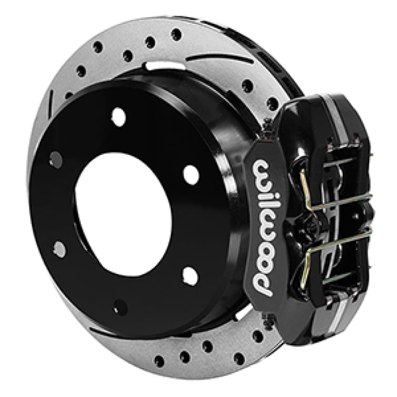 Wilwood — Wilwood 63-87 C10/C15 DynaPro FDPLP Black Calipers 11in x .81in D/S Rotors 6-Lug Rear Disc Brake Kit