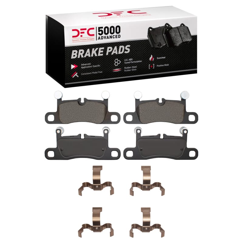 DFC — DFC 20-25 Audi S e-Tron GT Rear 5000 Advanced Low Metallic Brake Pads and Hardware Kit
DFC Brake Pad Set