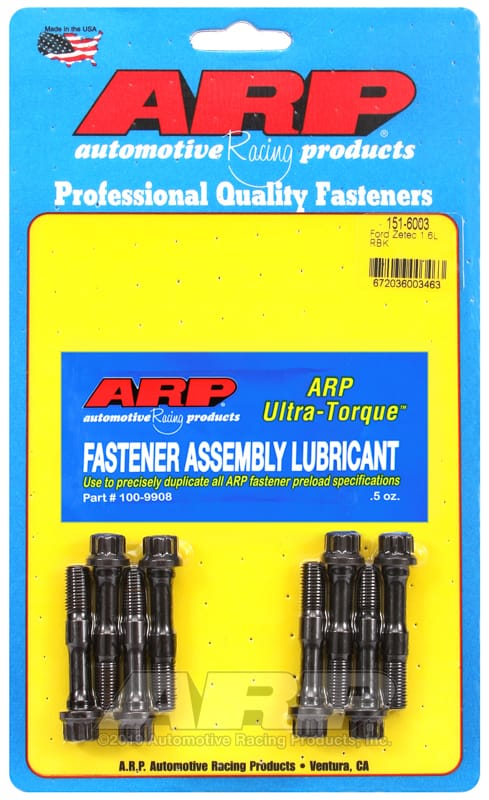 ARP — ARP Ford Zetec 1.6L M8 Rod Bolt Kit
