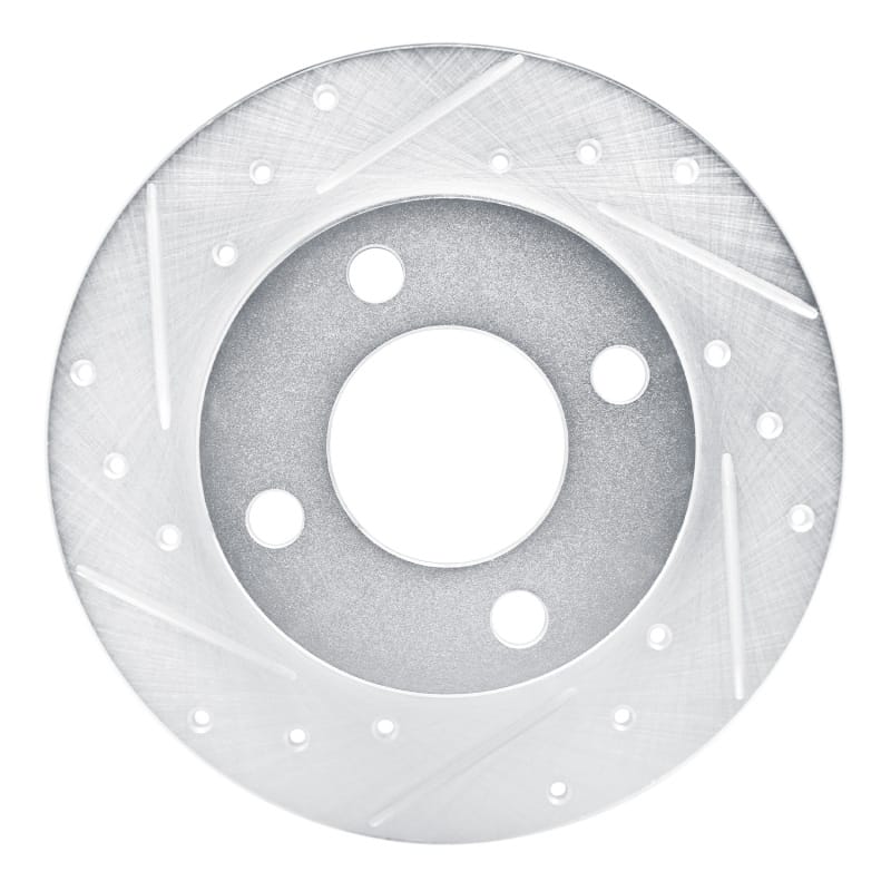R1 Concepts — R1 89-91 Audi 100 Quattro Rear Left Drilled & Slotted Silver Brake Rotor
R1 Brake Rotor Drill