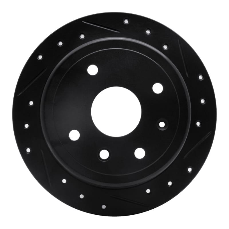 R1 Concepts — R1 04-10 Chevrolet Optra (USA/Canada) Rear Right Drilled & Slotted Black Brake Rotor
R1 Brake Rotor Drill