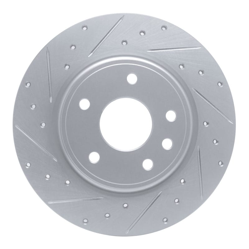 R1 Concepts — R1 17-25 Chrysler Grand Caravan Rear Left Drilled & Slotted Silver Brake Rotor
R1 Brake Rotor Drill