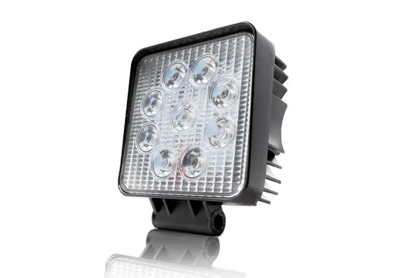 Cali Raised LED — Cali Raised 27W Square Work Light