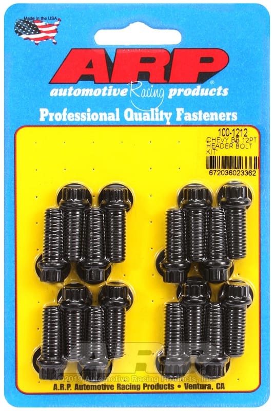 ARP — ARP BB Chevy 12pt Header Bolt Kit
