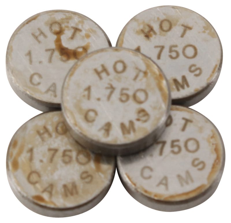 Hot Cams — Hot Cams 07-16 CRF 150 R/2016 CRF 150 RB Big Wheel 1.750mm Shim Kit - 5 Pack