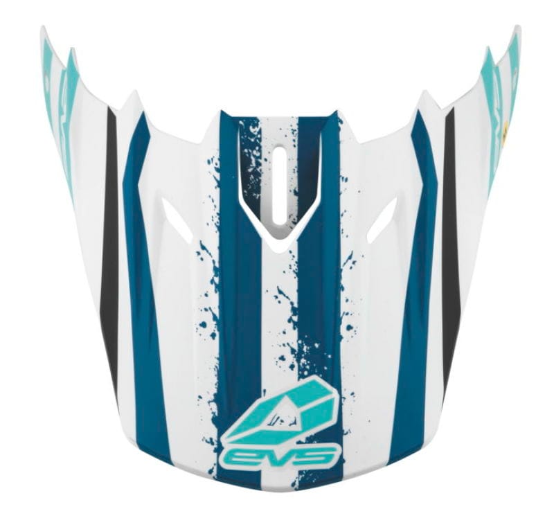 EVS — EVS T5 Grappler Helmet Visor - Matte White